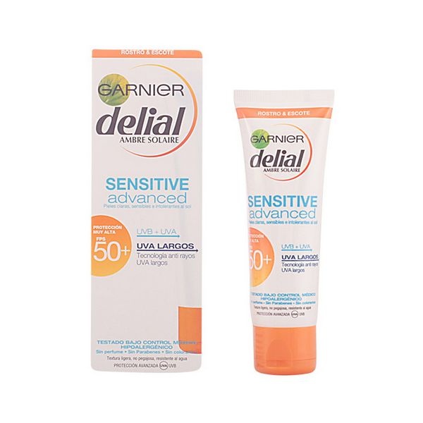 Delial päevituskreem näole Sensitive SPF 50+ (50ml) (Unisex) (50ml)