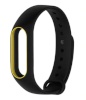 Randmerihm Silicone Watch Strap (Xiaomi Mi Band 2) must/kollane