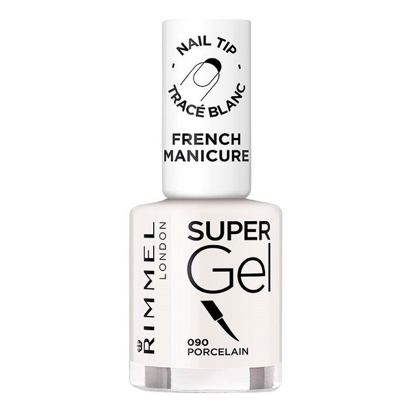 Rimmel London prantsuse maniküüri komplekt French Manicure 090 - Porcelain - 12ml