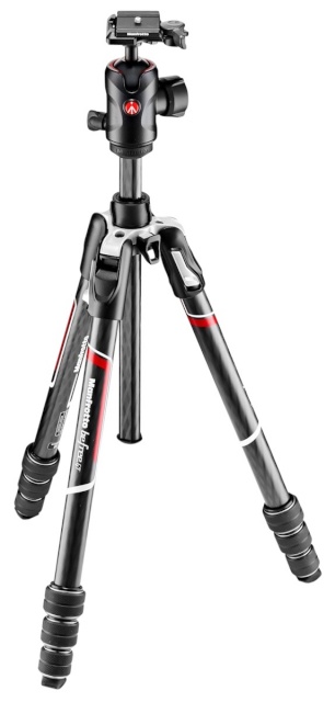 Manfrotto statiiv BeFree GT Kit Twist Carbon + Ball Head
