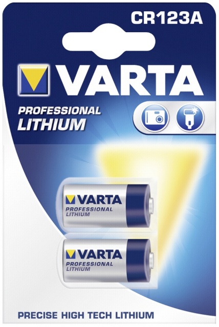 Varta patarei 100x2 Professional CR 123 A PU master box
