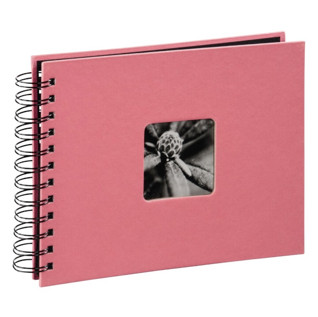 Hama fotoalbum Fine Art Wire-O flamingo 24x17 50 lehte must 2555