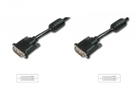 ASSMANN DVI-D DualLink Connection Cable DVI-D (24+1) M /DVI-D (24+1) M 2m black