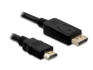 Delock kaabel Displayport M -> HDMI M 5m kuldne