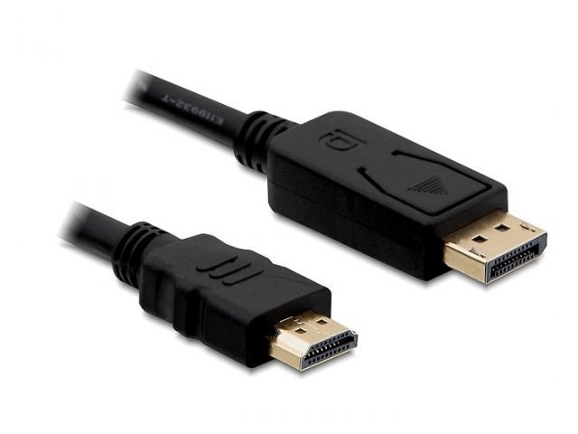 Delock kaabel Displayport M -> HDMI M 5m kuldne