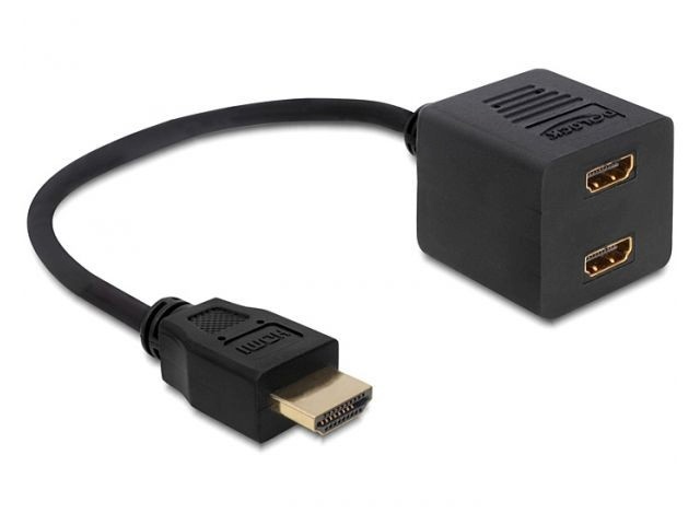 Delock kaabel Video Adapter HDMI(M)1.4 ->2xHDMI(F)1.4