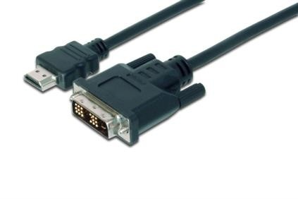 ASSMANN HDMI 1.3 Standard Adapter Cable HDMI A M (plug)/DVI-D (18+1) M (plug) 2m