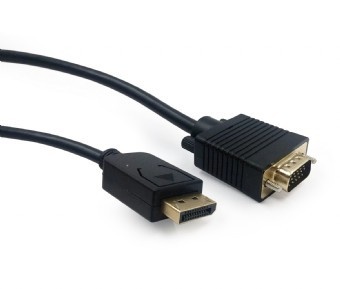 Gembird kaabel DisplayPort VGA 1.8m must
