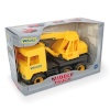 Wader mänguauto WAD-32122 Middle Truck Crane kollane 38cm in box