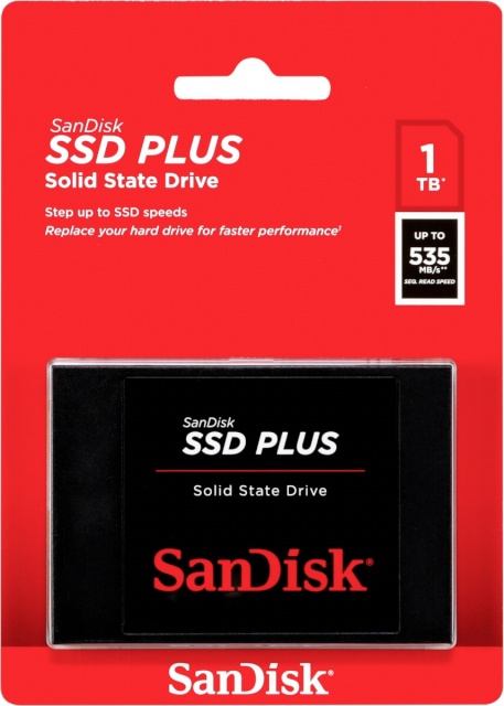 SanDisk kõvaketas SSD Plus 1TB SDSSDA-1T00-G26