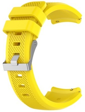 Randmerihm Solid Color Silicone Wristband (Amazfit Stratos) Sun Yellow