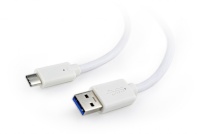 Gembird kaabel USB Cable 3.0 C AM / CM 1m / valge
