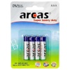 Arcas patareid Super Heavy Duty AAA (LR03) 4-pakk