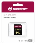 Transcend mälukaart SDXC 700S 64GB Class 10 UHS-II U3 V90
