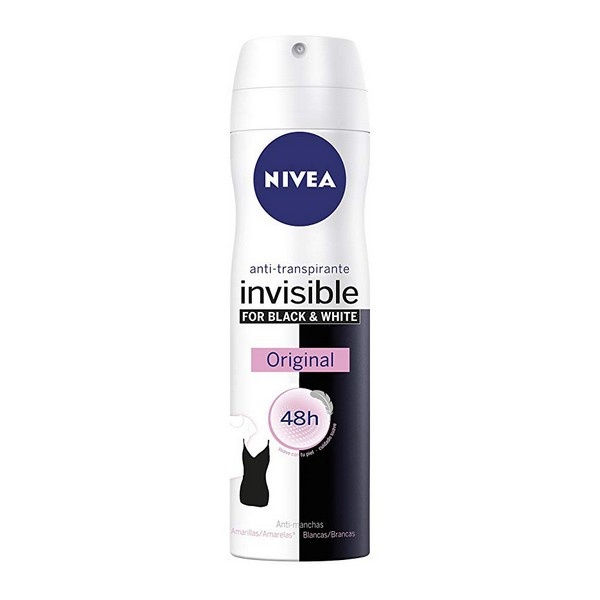 Nivea pihustatav deodorant Black & White Invisible (200ml)