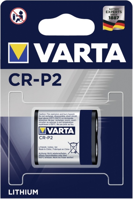 Varta patarei 100x1 Photo CR P 2 PU master box