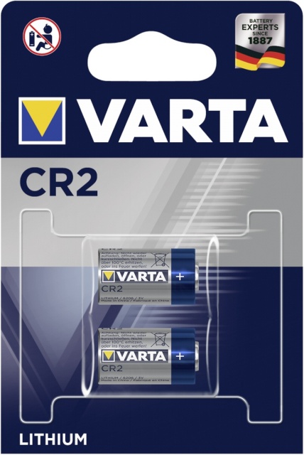 Varta patarei 100x2 Professional CR 2 PU master box
