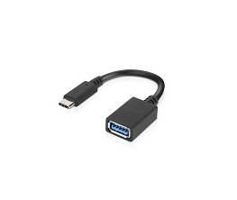 Lenovo 0.14 m, must, USB-C to USB-A Adapter
