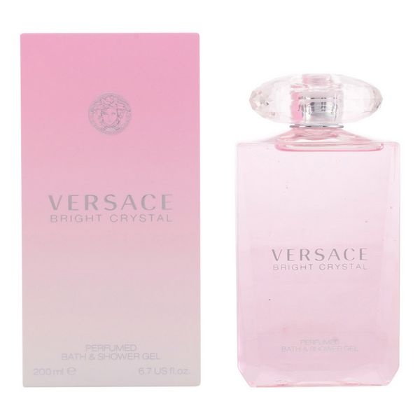 Versace dušigeel Bright Crystal Perfumed Bath and Shower Gel (200ml)