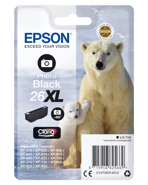 Epson 26XL Ink Cartridge, must