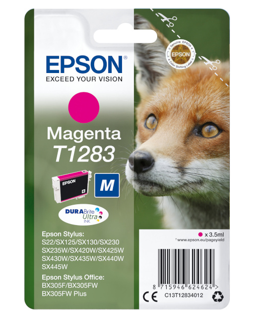 Epson T1283 Ink cartridge, Magenta