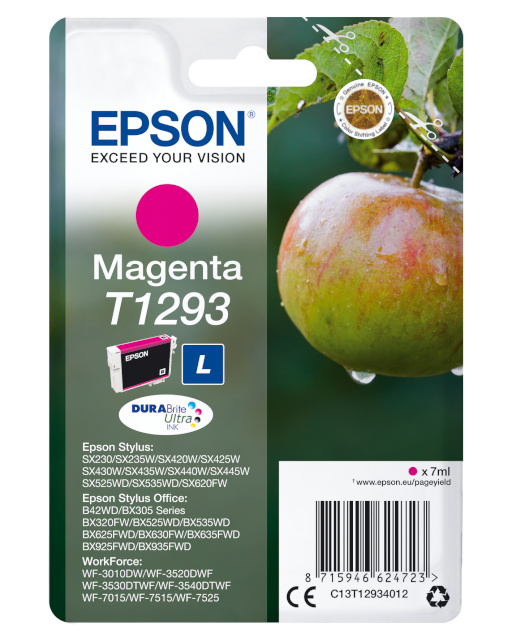 Epson T1293 Magenta Ink Cartridge Epson