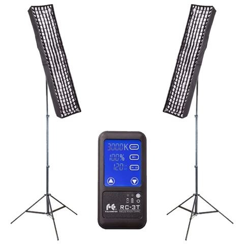 Falcon Eyes Bi-Color LED Panel RX-29TDX Set 2