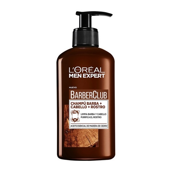 L'Oreal Paris Habemešampoon Men Expert Barber Club (200ml)