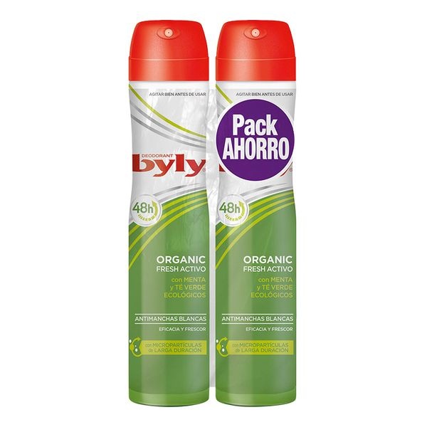 Byly pihustatav deodorant Organic Extra Fresh (2tk)