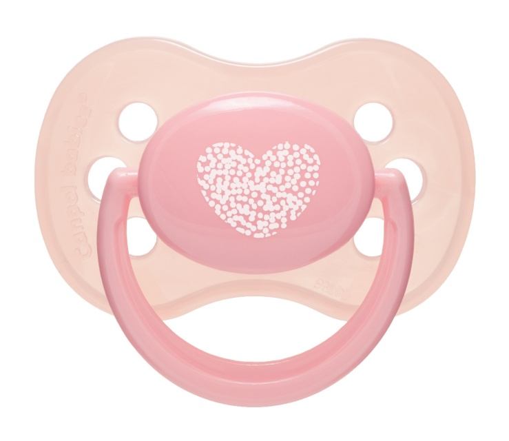 Canpol ümmargune silikoonist lutt Pastelove 6-18kuud 22/423