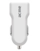 Acme autolaadija USB Car Charger 5V 1.0A valge