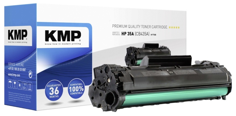 KMP tooner H-T100 must Asendustoode: CB 435 A