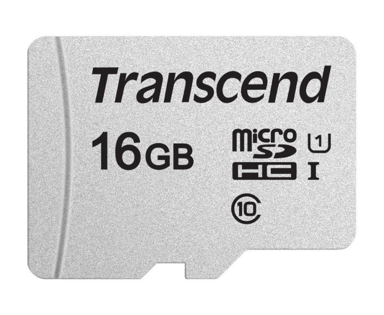 Transcend mälukaart microSDHC USD300S 16GB Class10 UHS-I U3 Up to 95MB/S