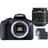 Canon EOS 2000D + EF-S 18-55mm IS II + lisaaku LP-E10