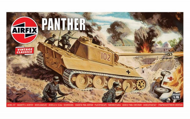 Airfix liimitav mudel Plastic Model Panther Tank