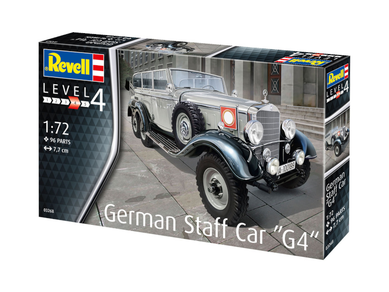 Revell mudel German Staff Car "G4" 1:72