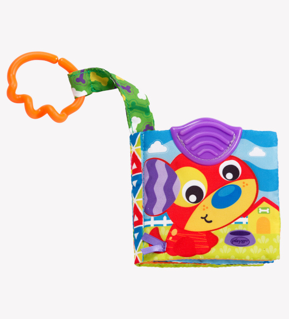 Playgro riputatav mänguasi A Day at the Farm Teether Book, 0186967