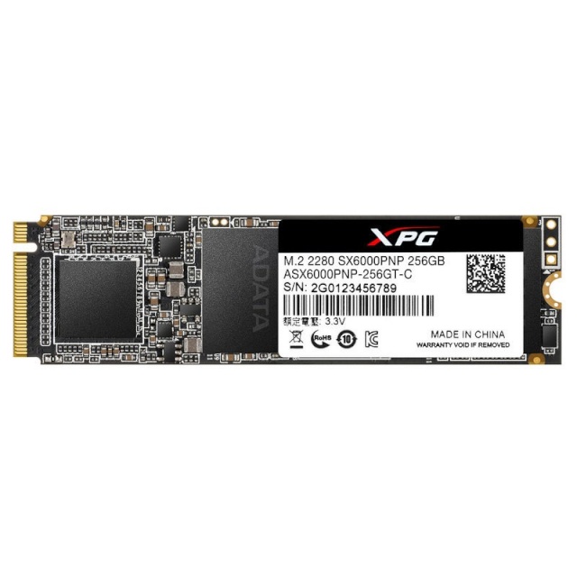 ADATA kõvaketas SSD Disc XPG SX6000Pro 256G PCIe 3x4 2.1/1.2GB/s M2