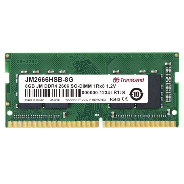 Transcend mälu JM 8GB DDR4 2666MHz SO-