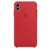 Apple kaitsekest Silicone Case (iPhone XS Max) (PRODUCT) RED, punane
