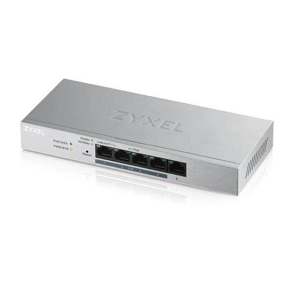 Zyxel switch GS1200-5HPV2-EU0101F (5x 10/100/1000Mbps)