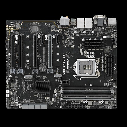 ASUS emaplaat WS C246 PRO Intel LGA1151 DDR4 ATX, 90SW00G0-M0EAY0