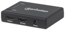 Manhattan 4K 4-Port HDMI-Splitter 4K@30Hz Netzteil schwarz