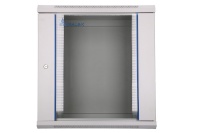 Extralink serverikapp Wall cabinet Rack 12U, 600x600, Glass door, hall