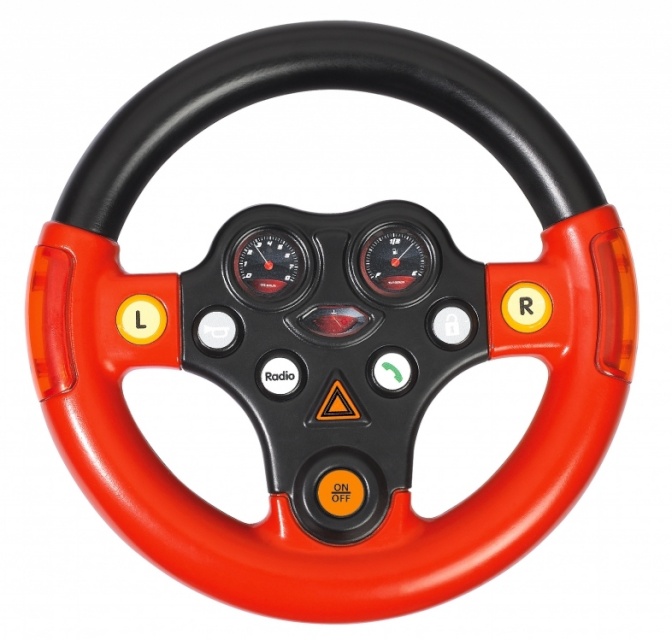 BIG mänguauto rool Bobby Car Multi Sound Wheel