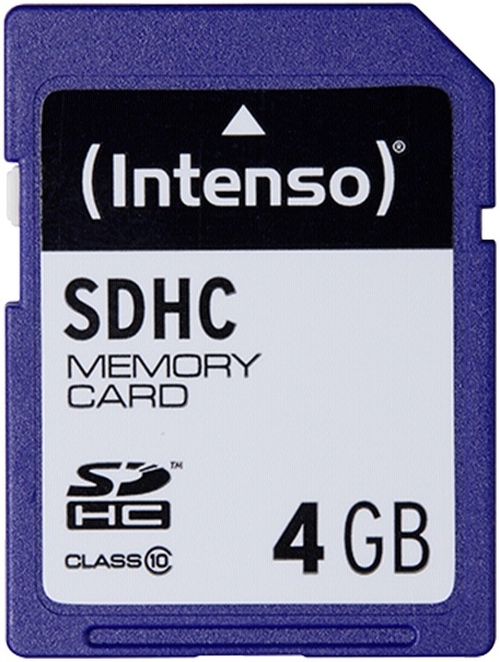Intenso mälukaart SDHC 4GB Class 10