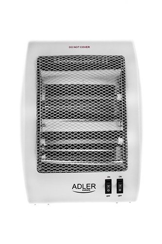Adler soojuskiirgur AD 7709 Heater Quartz, valge