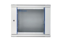 Extralink serverikapp Wall cabinet Rack 9U 600x450 glass door hall