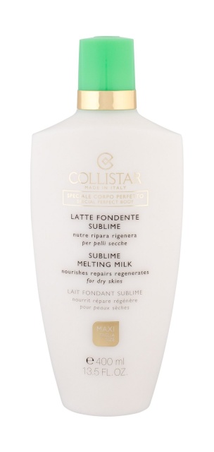 Collistar ihupiim Special Perfect Body Sublime Melting Milk 400ml, naistele