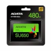 ADATA kõvaketas SSD Ultimate SU650 480G 2.5" S3 3D TLC Retail